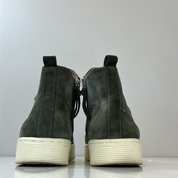 Sofft Britton Zip Waterproof Suede Hightop Sneaker Olive Green Size 7.5 Comfort - Picture 6 of 16